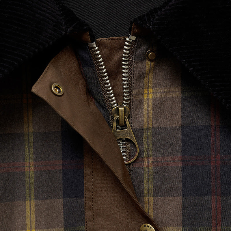 Helena – Warme Damenjacke Mit Rautenmuster
