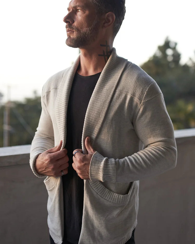 Carlo Nosa Slim Fit Strickjacke