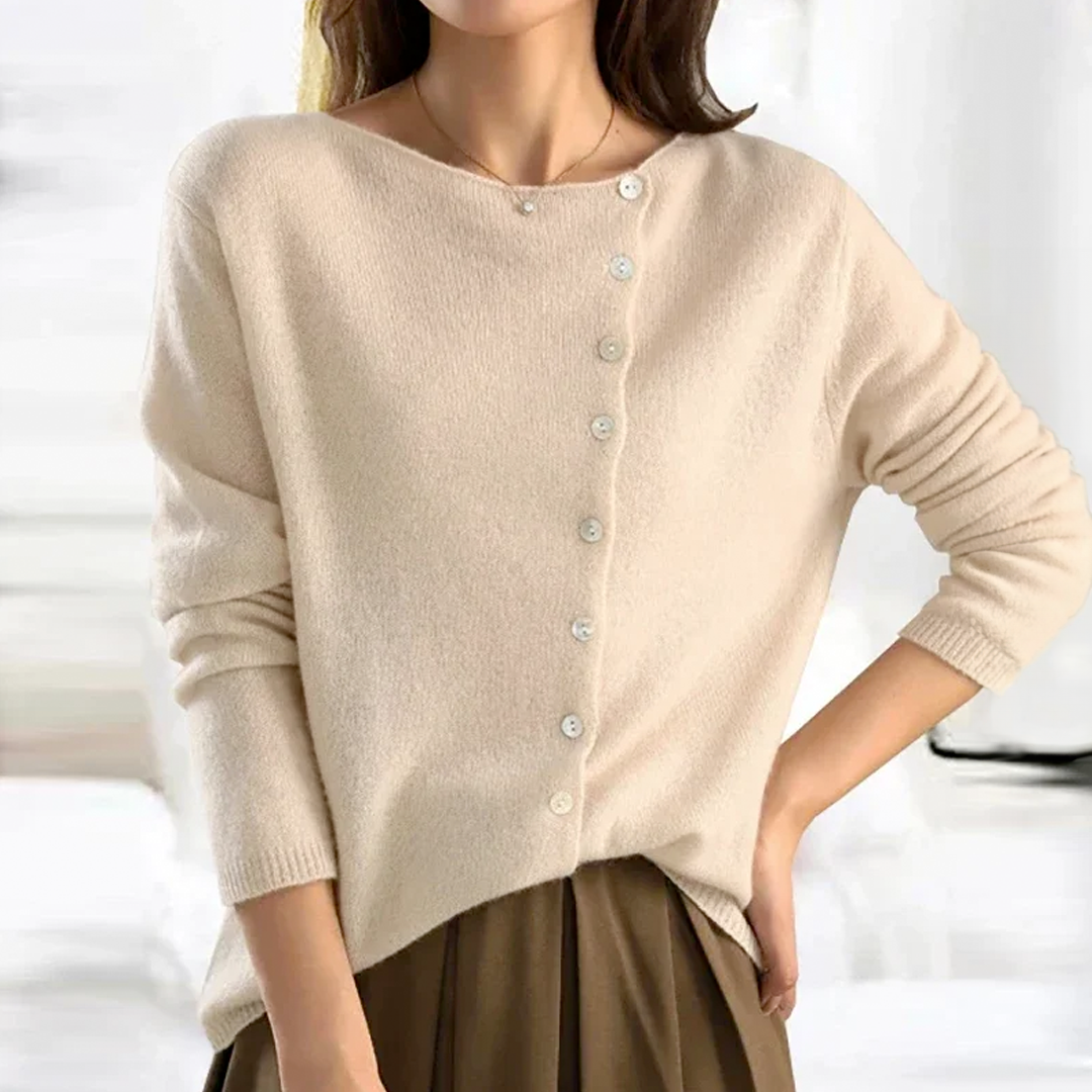 Velice - Knopf-Pullover