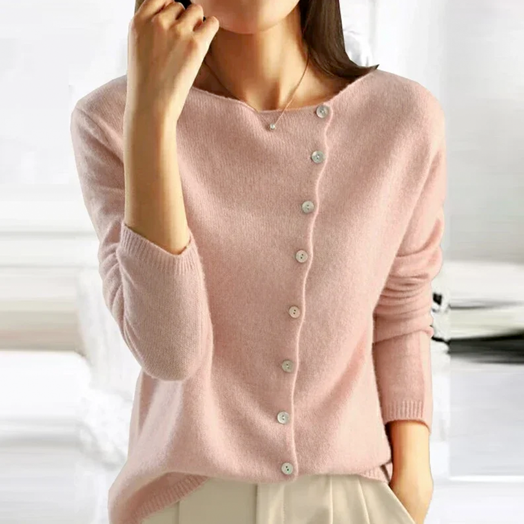 Velice - Knopf-Pullover