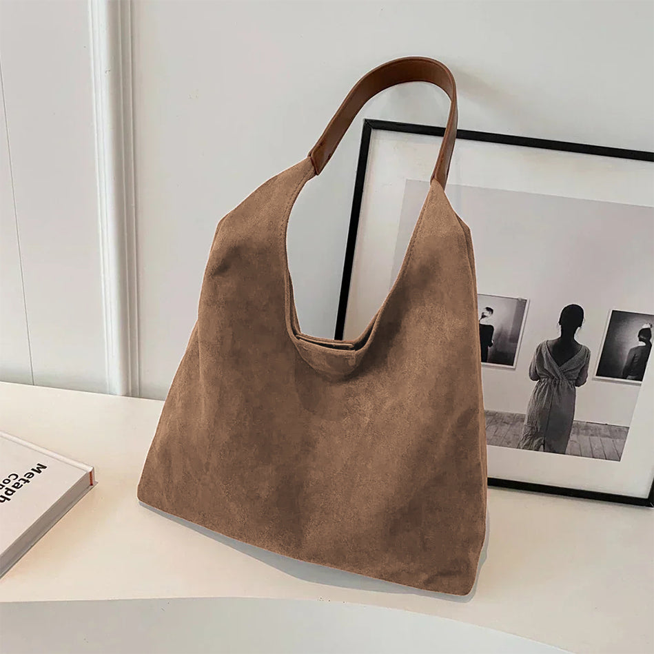 Yara | Wildleder Tote Tasche