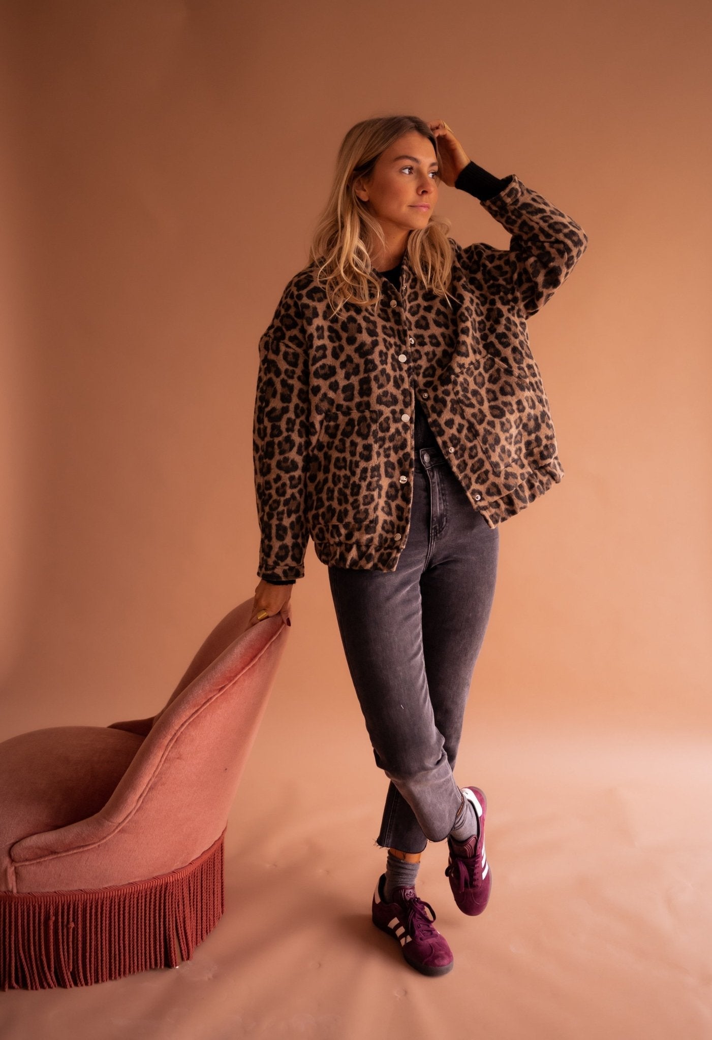 Charlene – Trendige Leopardenjacke