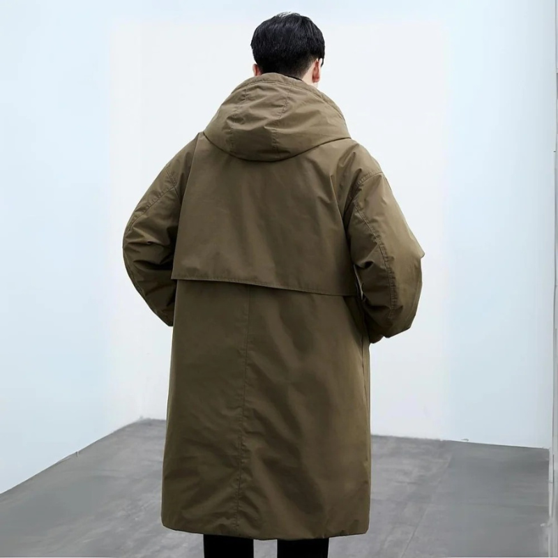 Arctos | Langer Herren Puffer Trenchcoat