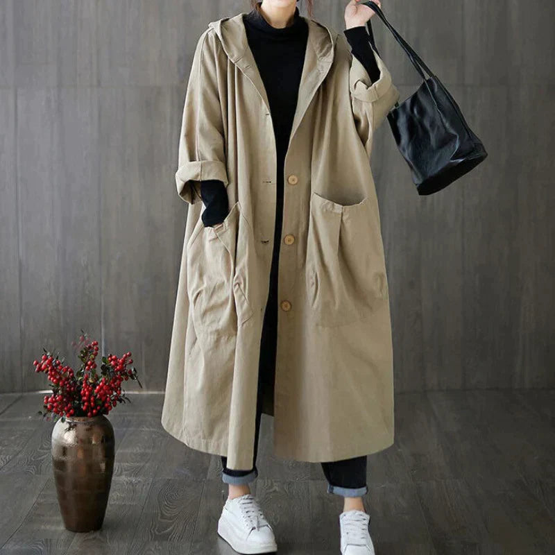 Delia | Übergroßer Trenchcoat