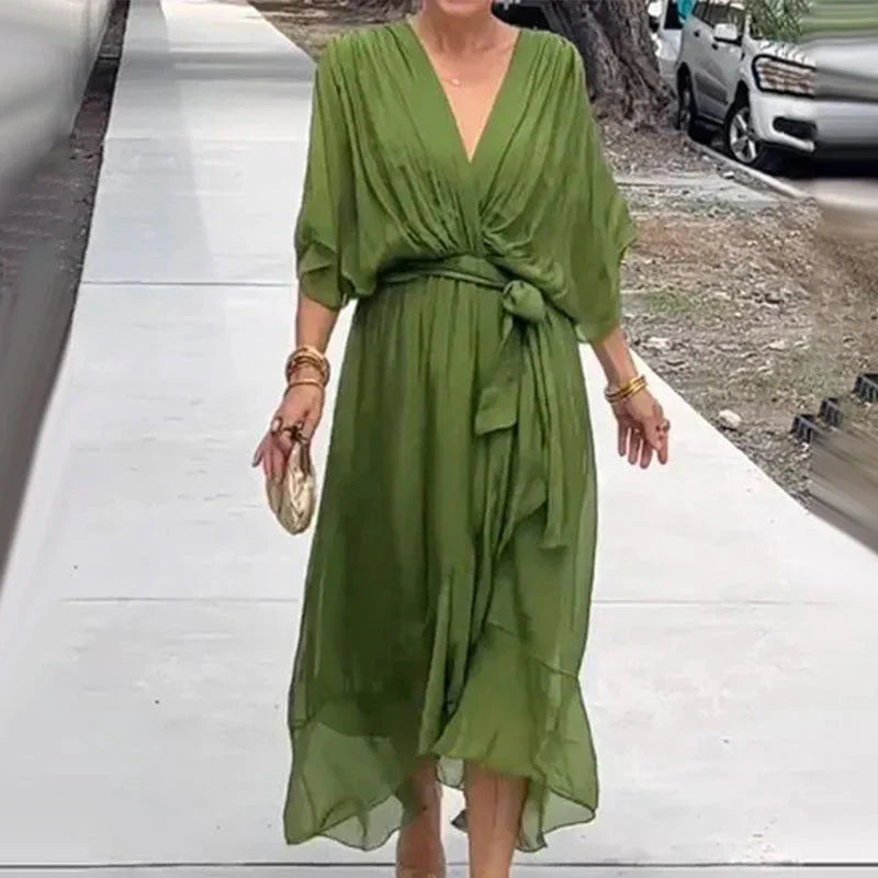 Annella - Elegantes Sommerkleid mit Rüschen