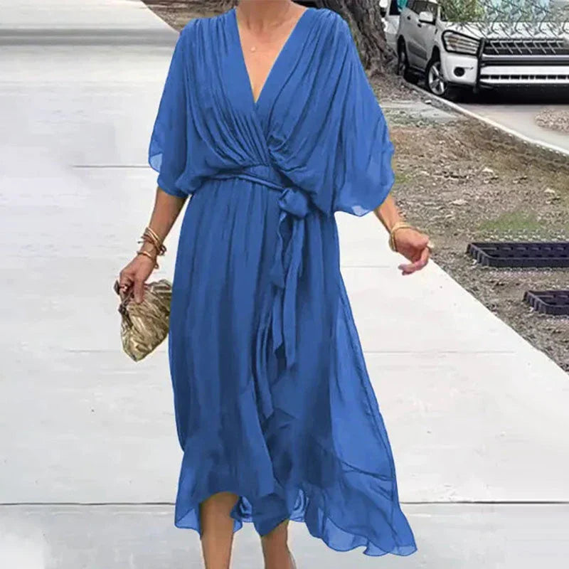 Annella - Elegantes Sommerkleid mit Rüschen