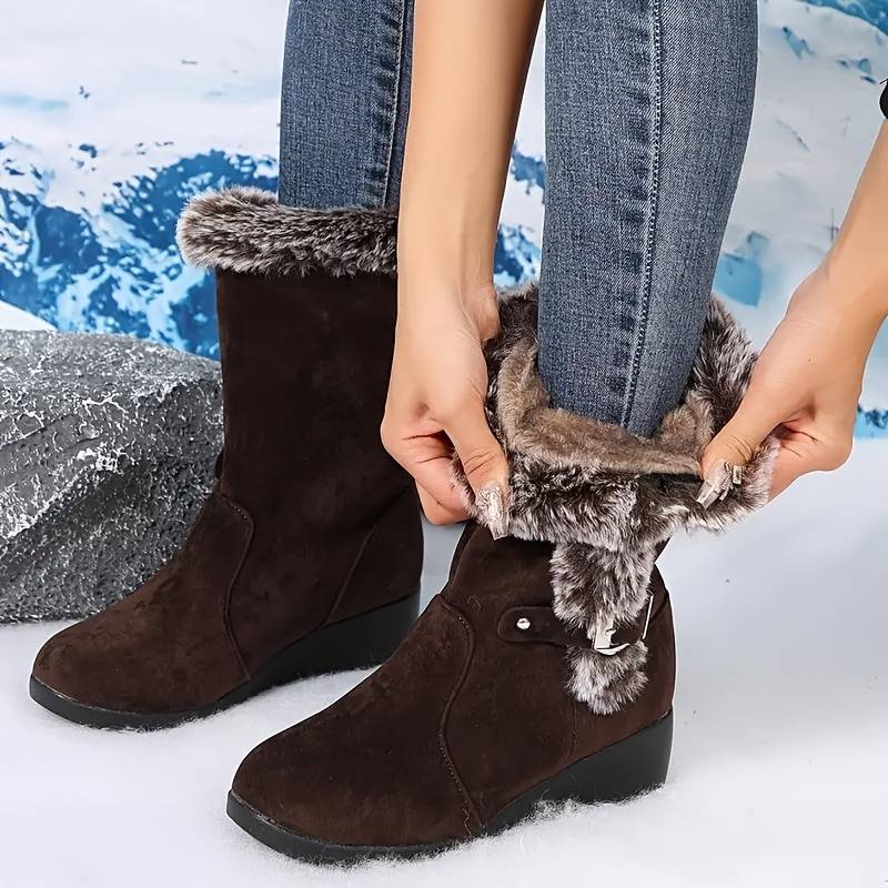 Hanna – Damenstiefel aus Gefüttertem Leder