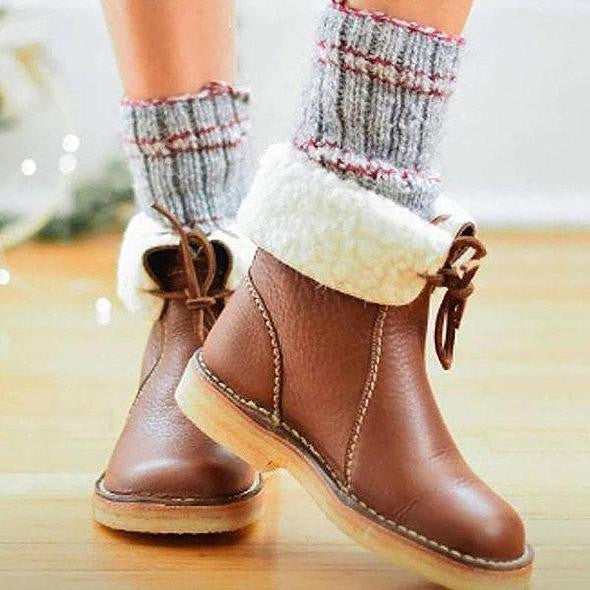 gefütterte Stiefel