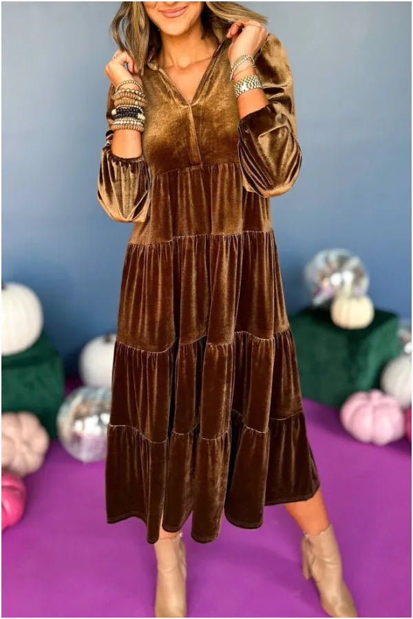 Winterkleid Aus Wildleder