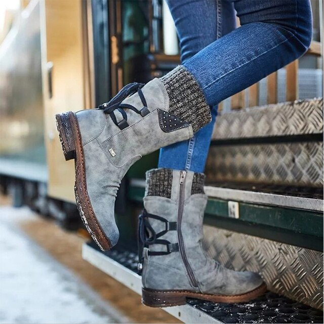 Jenell - Die Neuen Wadenhohen Schneestiefel