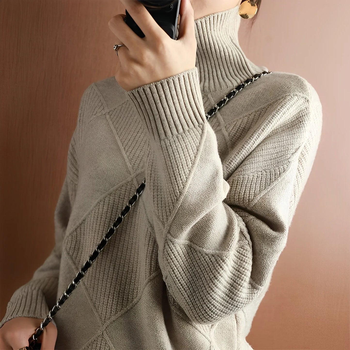 L'Aurablend Lotus | Rollkragenpullover
