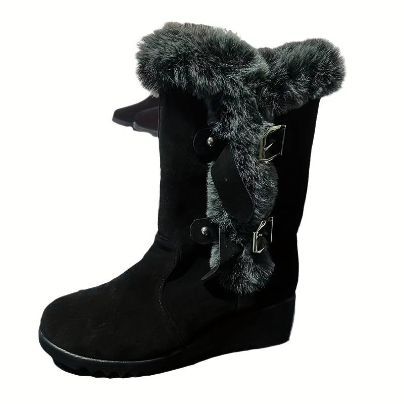 Hanna – Damenstiefel aus Gefüttertem Leder