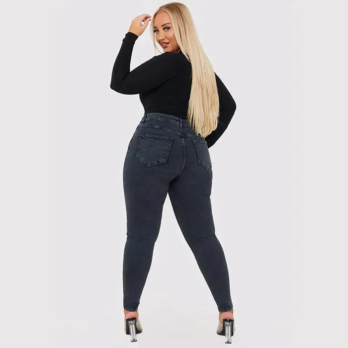 Geformte Hose Mit Bauchnabelverschluss