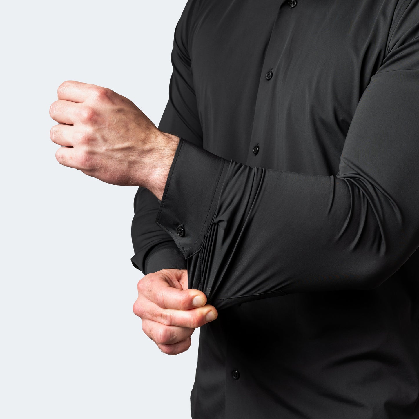 Bügelfreies Anti-Knitter-Shirt Aus Stretchmaterial