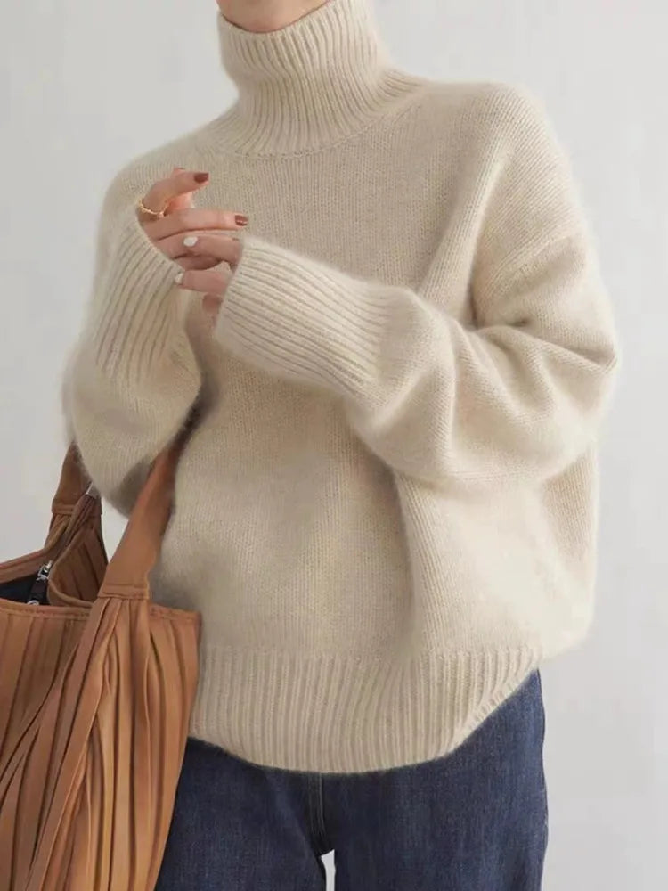 Lin - Rollkragenpullover