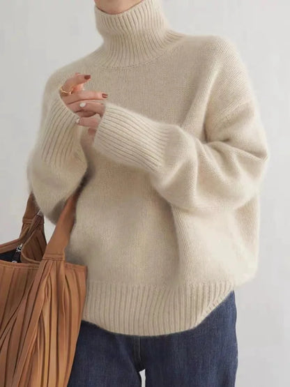 Lin - Rollkragenpullover