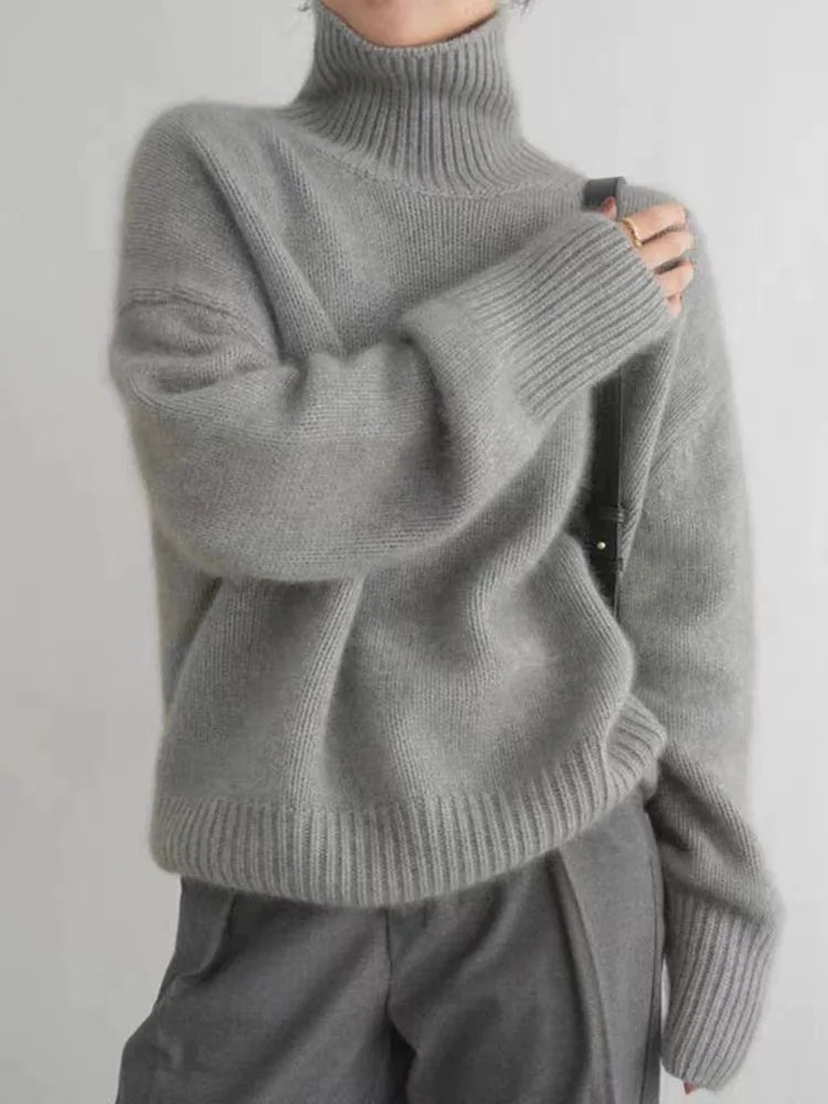 Lin - Rollkragenpullover