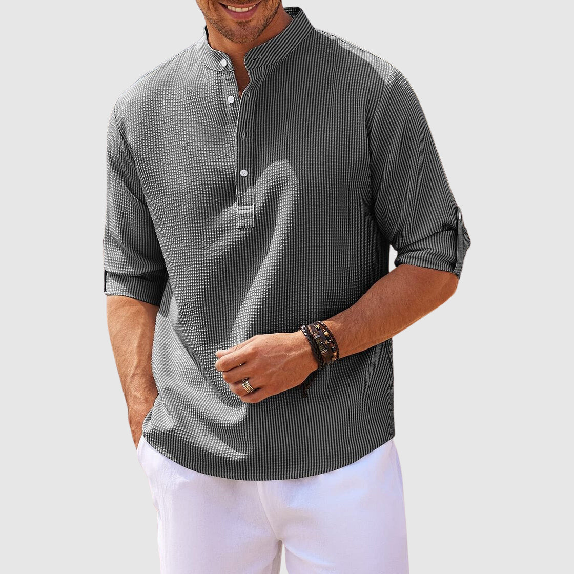Frank Hardy Henley-Shirt