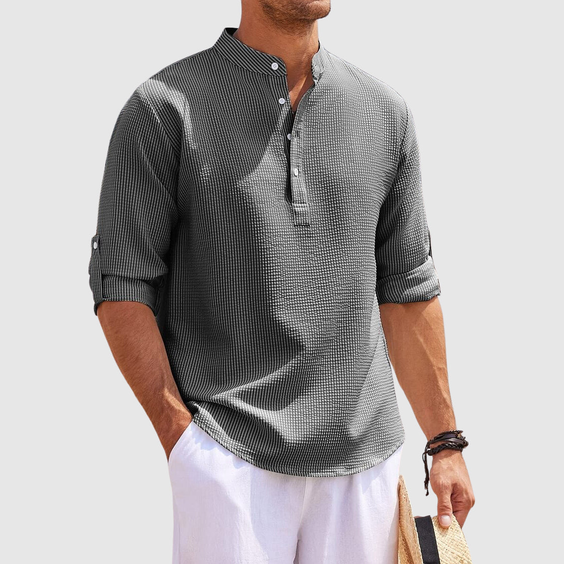 Frank Hardy Henley-Shirt