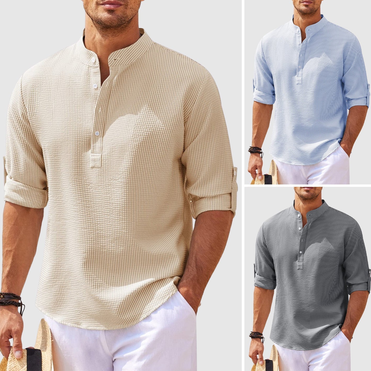 Frank Hardy Henley-Shirt