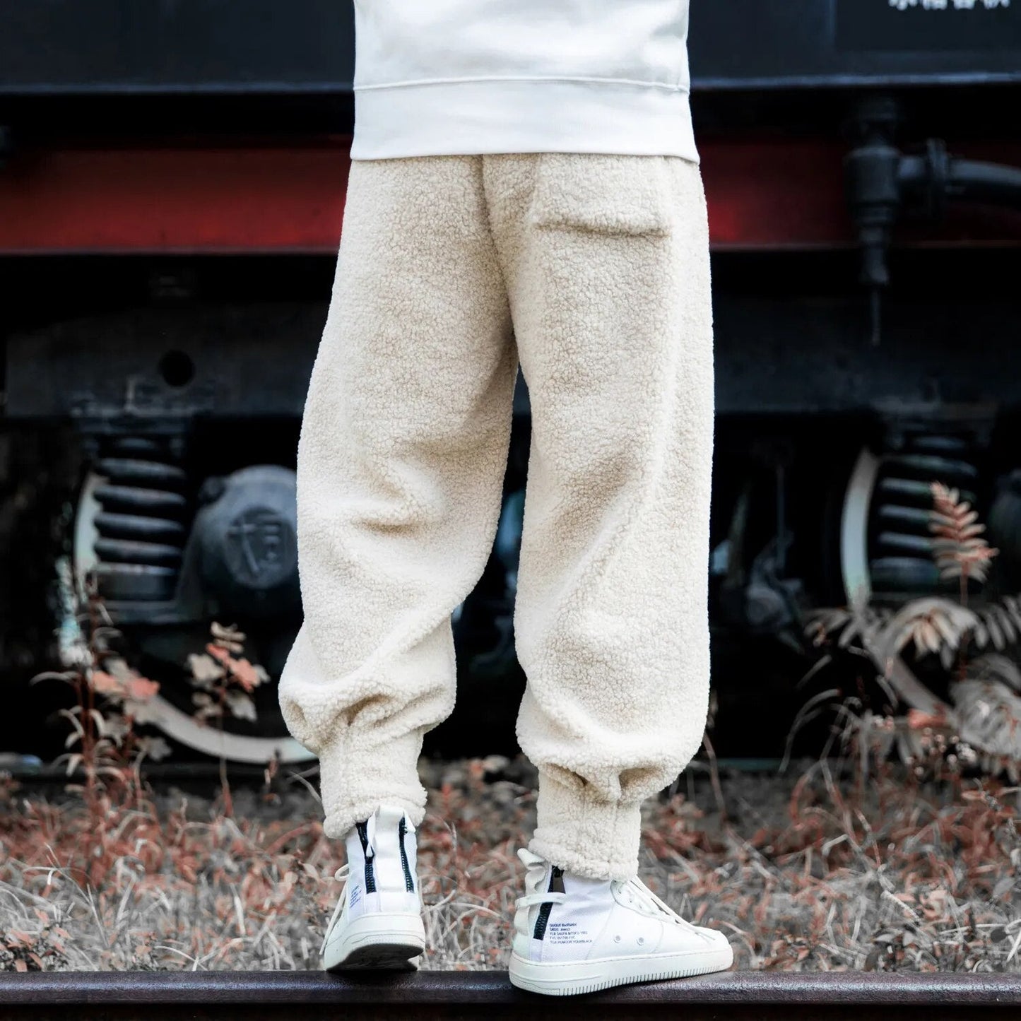 Jogginghose aus Vlies