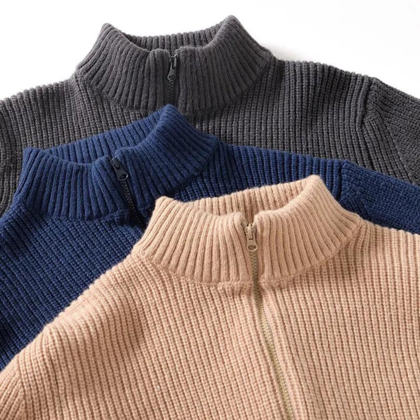 Lucian Herbst Zip-Up Pullover