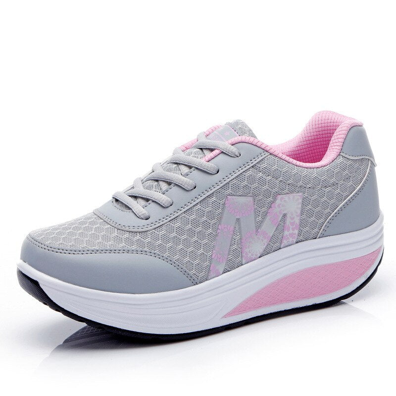 Elysia - ChicLift Keilschuhe mit Schnürsenkeln
