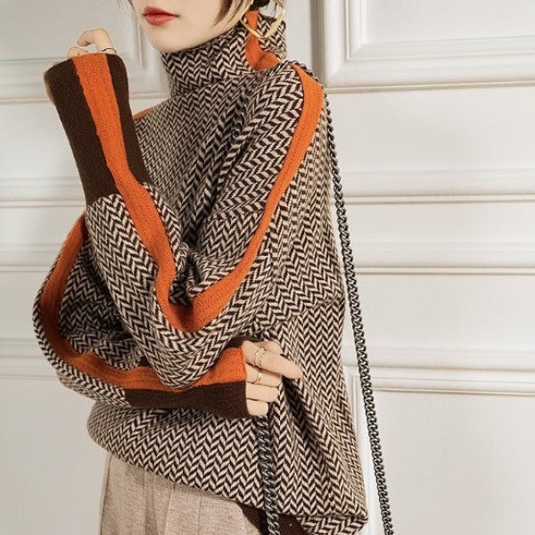 Britt - Gemusterter Pullover