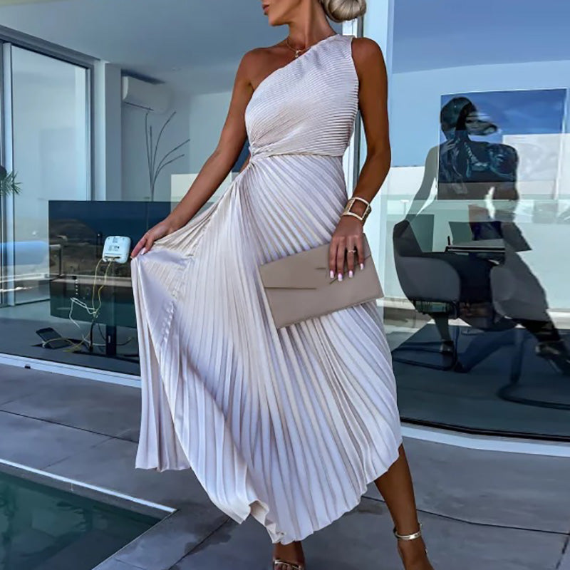 Lily - Asymmetrisches Pasodoble-Kleid