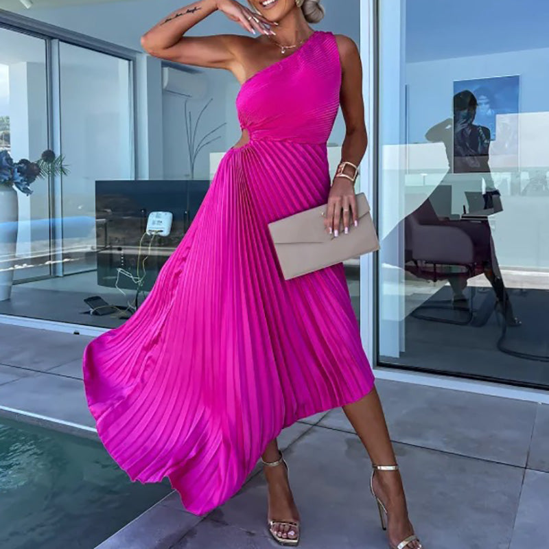 Lily - Asymmetrisches Pasodoble-Kleid