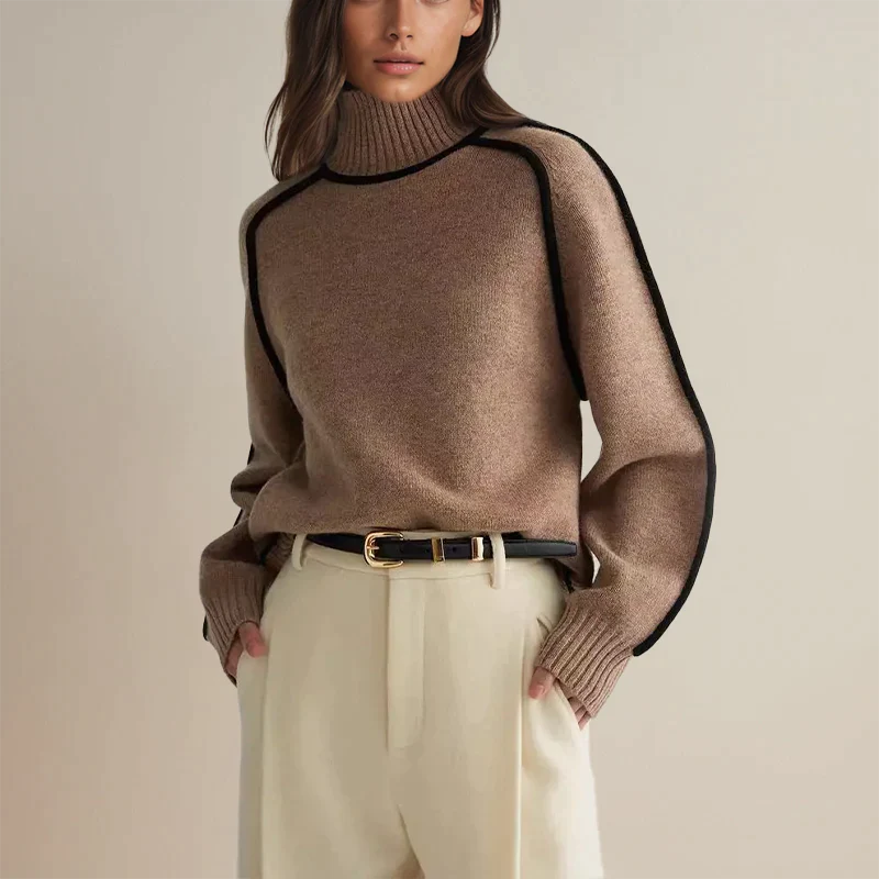 Amelie – Premium-Rollkragenpullover
