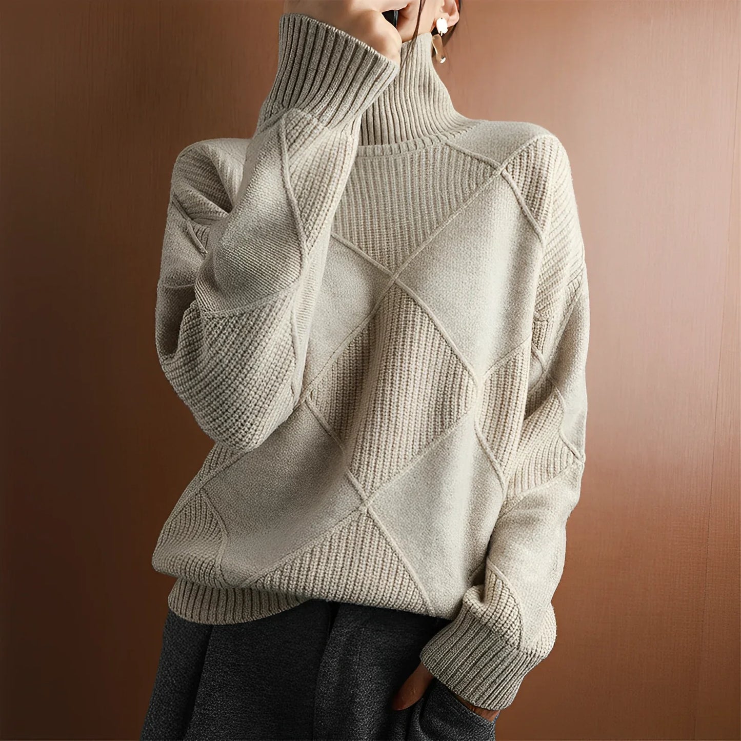 L'Aurablend Lotus | Rollkragenpullover