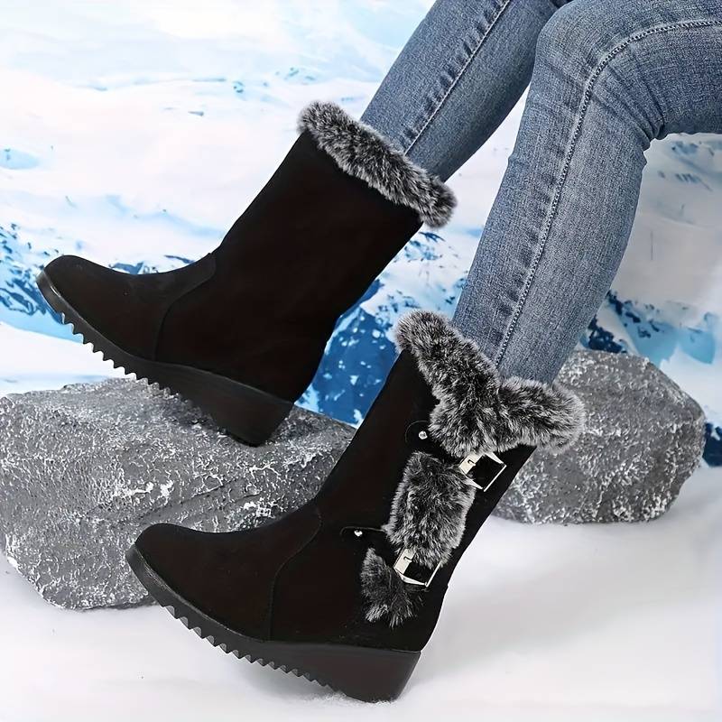 Hanna – Damenstiefel aus Gefüttertem Leder