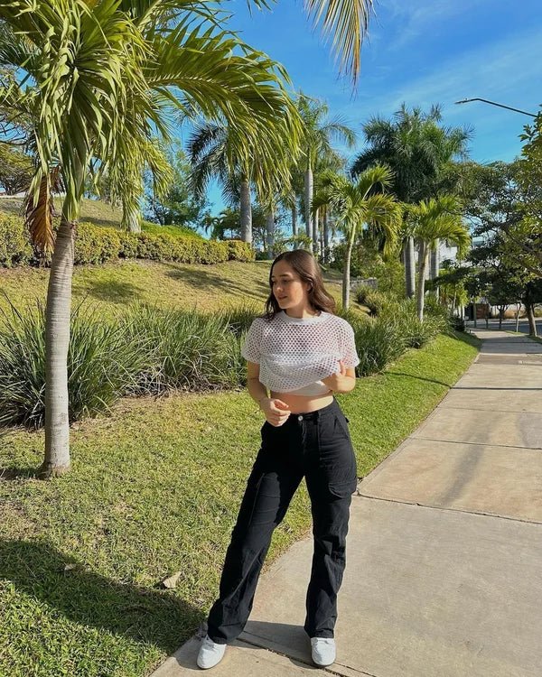 Mellany | Straight Fit Cargohose