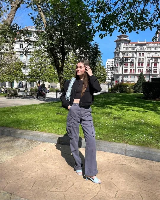 Mellany | Straight Fit Cargohose