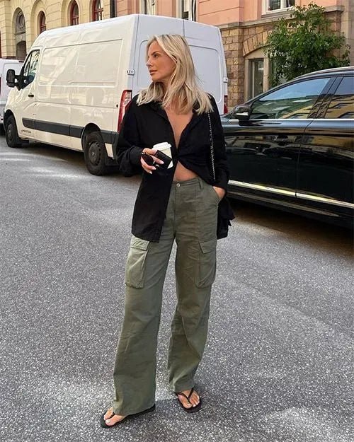 Mellany | Straight Fit Cargohose