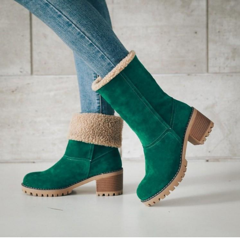 Wildleder Winterstiefel