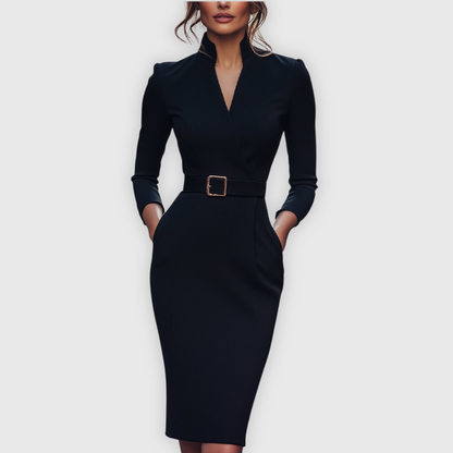 Katia | Handgenähtes Premium-Kleid Mit Fließender Eleganz