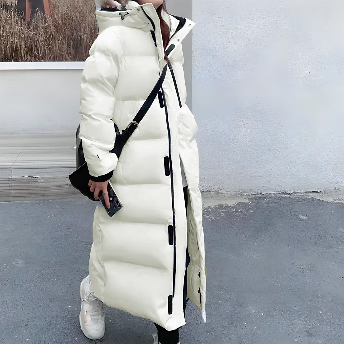 Gertrude |Winddichte lange Jacke