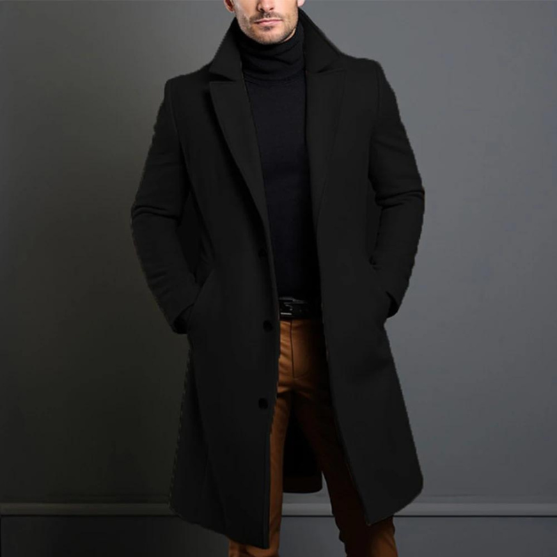 Hochwertiger Mantel Für Herren