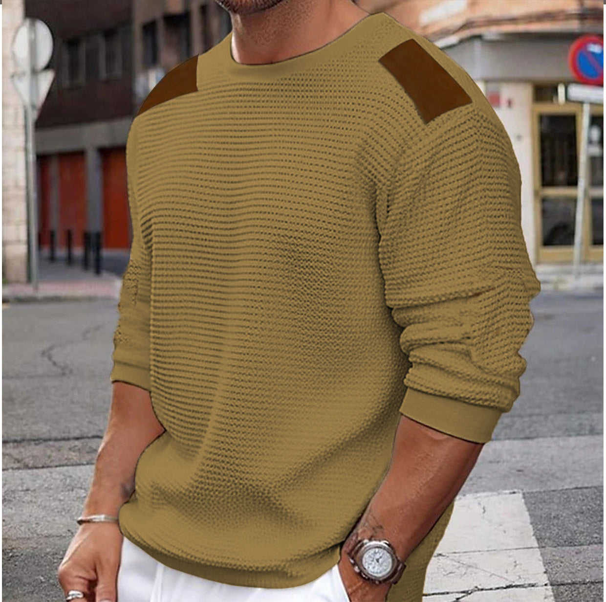 Sains - Hochwertige Mode Pullover