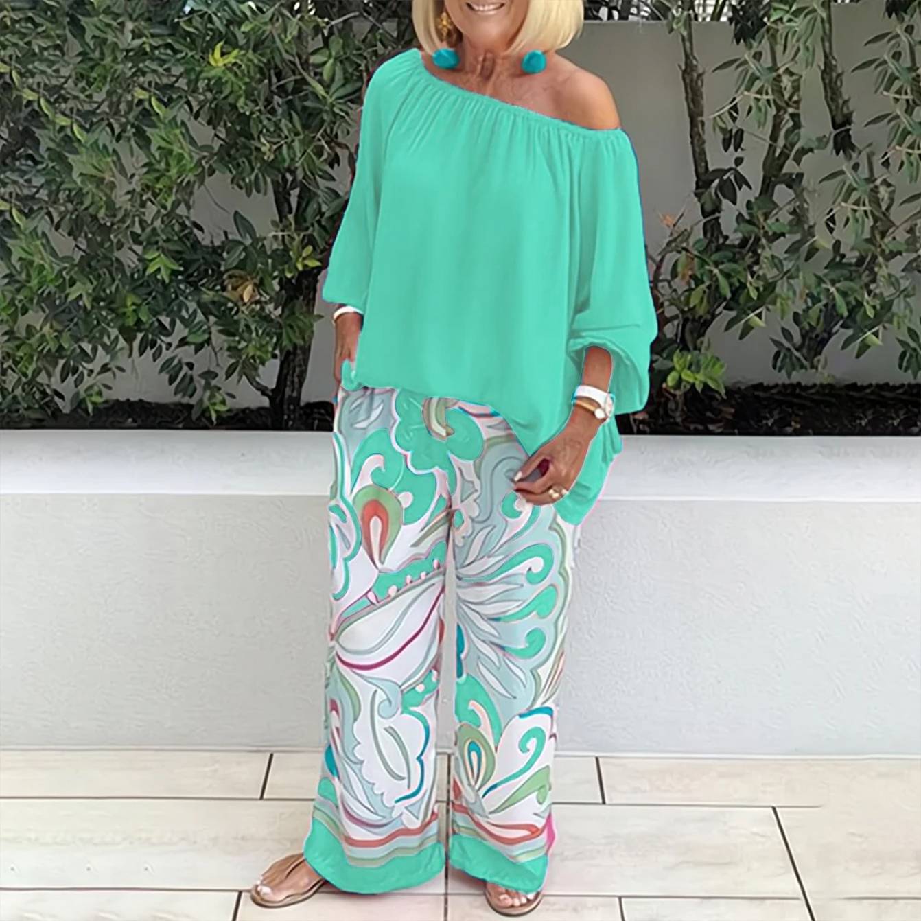 Kylie's Blusen-Hosen-Set