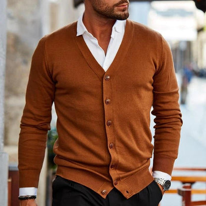 Leandro – Herren Baumwoll Cardigan