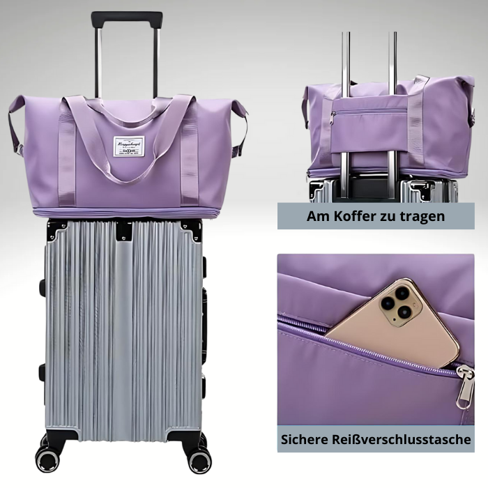 Erweiterbare Reisetasche Für Unterwegs