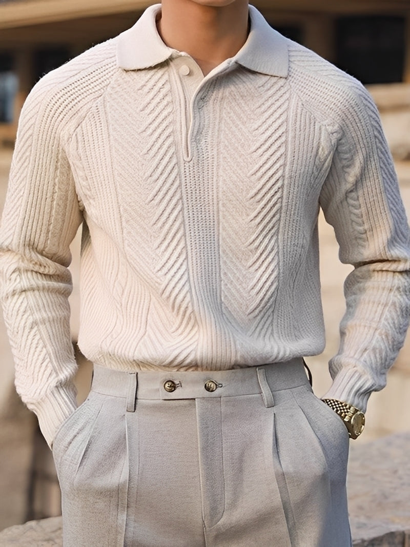 Weston - Stilvoller Herrenpullover Mit Muster