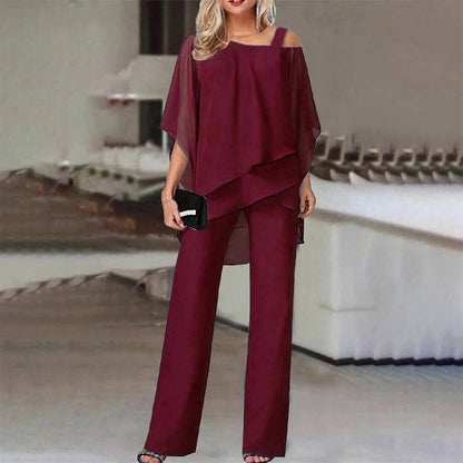 Eva | Eleganter Zweiteiler mit Cold Shoulder