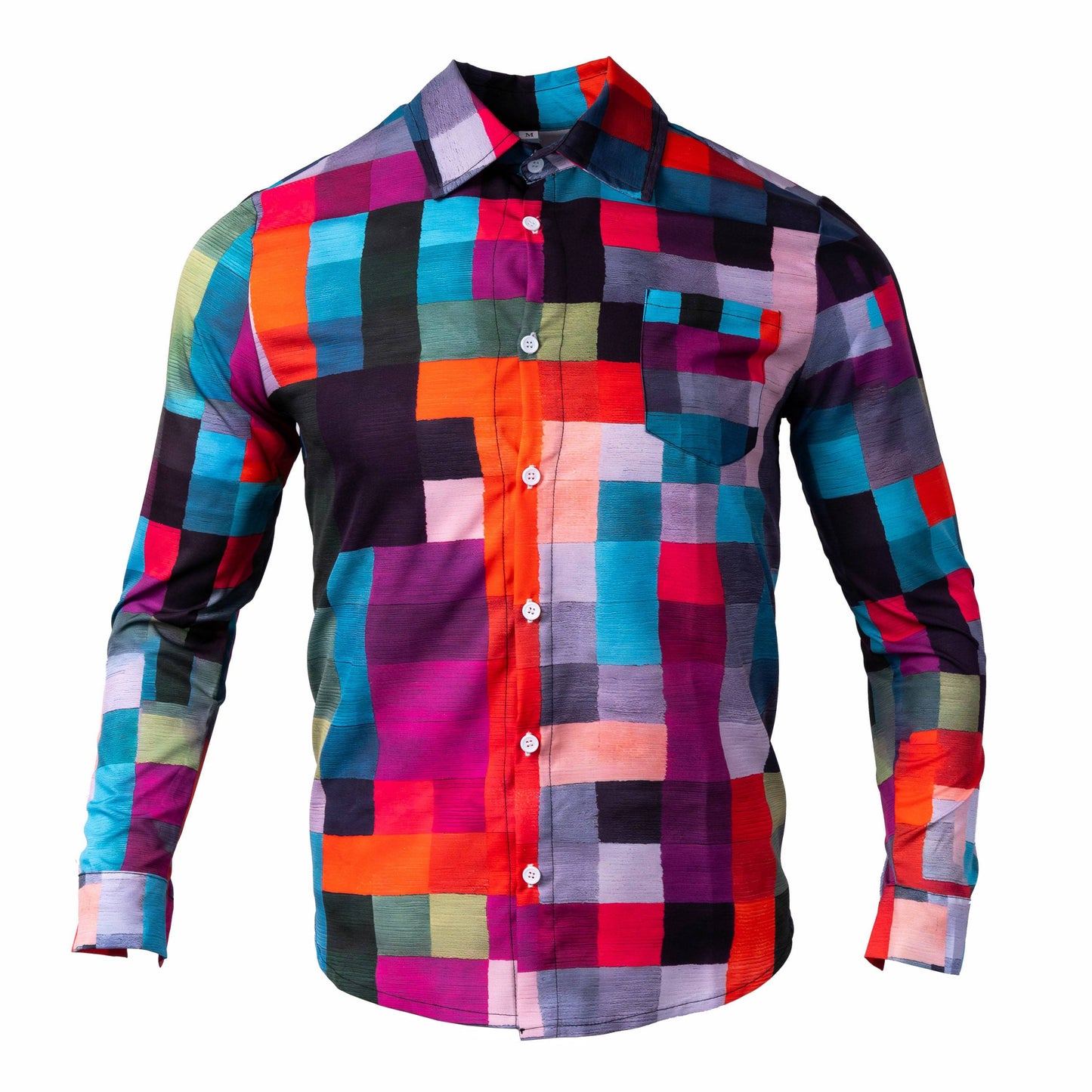 Spencer - Kariertes Buntes Unisex Hemd