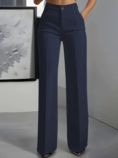 Hodit | Stylische Stretch Hose Mit Hoher Taille