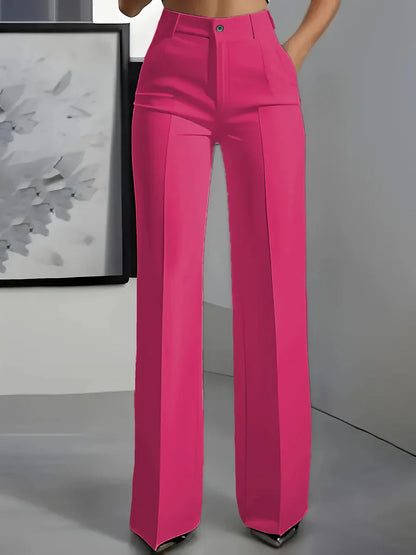 Hodit | Stylische Stretch Hose Mit Hoher Taille