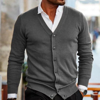 Leandro – Herren Baumwoll Cardigan